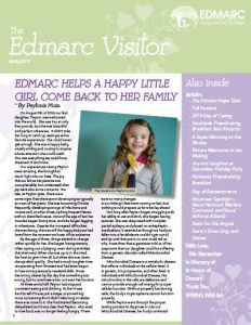 Edmarc Spring 2015 Newsletter
